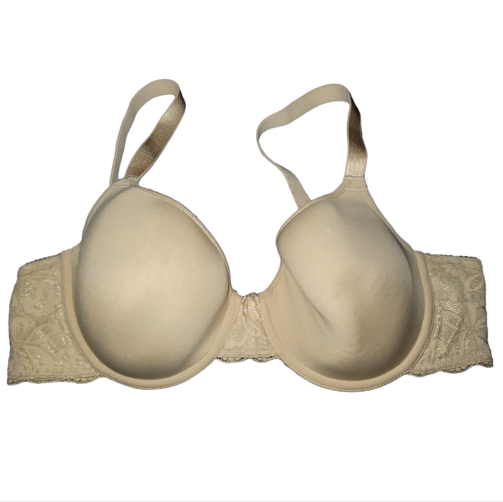 Wacoal All Dressed Up Contour Bra Sz 38D Style 853166 Underwire Lace